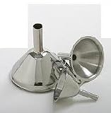 Stainless Steel Spice Herb Funnel with Easy Handing Hook / Handle - 5cm
