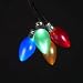 C7 Battery Operated Flashing LED Light Set - Multi