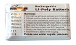 P51D Lipoly Battery for P51D Mustang by Parkflyers R/C