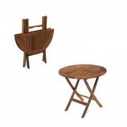 Teak Folding Dining Table (Teak Honey Brown Oiled Shine) (28.4"H x 31.5"W x 31.5"D) Teak Folding Dining Table (Teak Honey Brown Oiled Shine) (28.4"H x 31.5"W x 31.5"D)