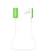 ECSEM® Mini Lightweight Wireless Stereo Sports/Running & Gym/Exercise Bluetooth Earbuds Headphones Headsets w/Microphone for Iphone 5S 5C 4S 4, Ipad 2 3 4 New iPad, Ipod, Android, Samsung Galaxy, Smart Phones Bluetooth Devices (Green)