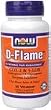 NOW D-FLAME COX-2 & 5-LOX ENZYME INHIBITOR - 90 Vegetarian Capsules
