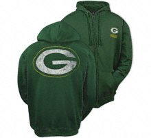 Green Bay Packers Touchback Full Zip Hoodie by VF