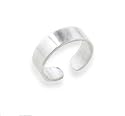 Sterling Silver Smooth Classic Plain Band Toe Ring