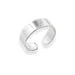 Sterling Silver Smooth Classic Plain Band Toe Ring