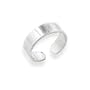 Sterling Silver Smooth Classic Plain Band Toe Ring