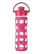 Lifefactory 16oz Bottle with Flip Top (Raspberry)