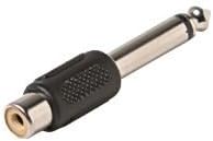 Steren 1/4 inch Mono Male to RCA Female Adapter