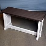 Leisure Accents Patio Bench, 36 in., Portabello
