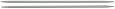 Susan Bates 7-Inch Quicksilver Double Point Knitting Needle, 4.5mm, 4 Per Package