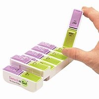 Detach N Go AM/PM Detachable Pill Box 1 ea