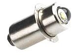 TerraLUX TLE-1F MiniStar1 1-Watt Flange Base LED Replacement Bulb for Use in 2-6 Cell C/D Maglite Flashlight