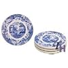 Spode Blue Italian Coasters,  Set of 6