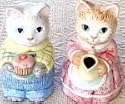 1991 Avon Country Purr-Fection Sugar & Creamer