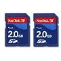SanDisk 2 GB SD Flash Memory Card 2-Pack SDSDB2-2048-A11