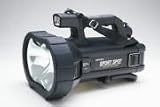 Vector Rechargable Cordless Spotlight Sport Spot 20,000,000 Candle Power Rechargeable Spotlight - Black