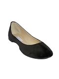 L'AUTRE CHOSE Velvet Flat in Brown L7062TES