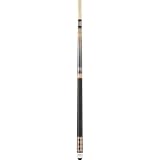 Natural Super Birds-Eye Pool Cue - Blue Luster Inlays Weight: 20 oz