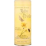 Baby Powder - Soothing and Absorbent, 2.6 oz., (Common Sense)