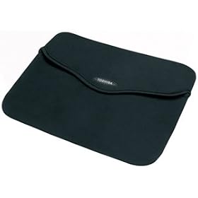 Toshiba Neoprene Sleeve - Notebook sleeve - 13.3" - black