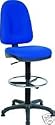 HIGH BACK BLUE DRAUGHTMAN CHAIR