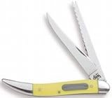 Best sale price for 320094F SS Yellow Handle Fishing Knife. Free Shipping.