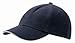 6 Panel Raver Bicolor Sandwich Baseball Cap in Heavy Brushed Cotton mit Metallschnalle zur Grössenverstellung in Navy - Weiss