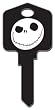 The Nightmare Before Christmas Jack Skellington Kwikset KW1 House Key