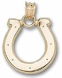 Indianapolis Colts "Horseshoe" 5/8" Pendant - 14KT Gold Jewelry