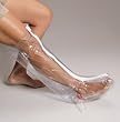 Inflatable- plastic half leg air splint- 25 in. - 1 ea. At Home Emergency