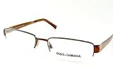 D&G DOLCE & GABBANA DG 1110 119 BRONZE TRANSPARENT EYEGLASSES