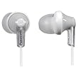 Panasonic RP-HJE120-S In-Ear Earbud Ergo-Fit Headphone (White/Silver)