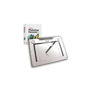 12 in. x 7.25 in. Widescreen Media Graphics CyberTablet with Adobe Photoshop Elements 5.0