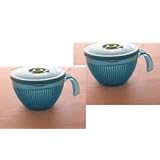 Tupperware Vent N Serve Soup Mug. Set of Two
