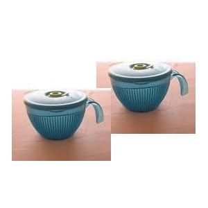 Tupperware Vent N Serve Soup Mug. Set of Two by Tupperware