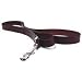 Hamilton Leather Dog Lead, Burgundy, 6' x 1"