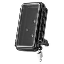 RAM Mounting Systems RAM-B-174-AQ2U Waterproof Medium Aqua Box Device Holder with Brake/Clutch Reservoir Mount