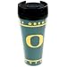 Oregon Ducks 16 oz. Collegiate Insulated Mug with Green Background
