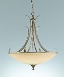 Hummingbird Silver 3-Light Bowl Pendant