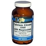 Life Time Nutritional Specialties Calcium Citrate with Magnesium and Boron