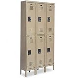 EDSAL Quick-Assembly Steel Lockers - Tan