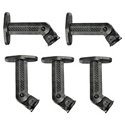Omnimount Speaker Mounts 5-Pack (Black) (AB2BLACK5PK)