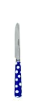 Sabre - Pois Blanc - Couteau à Fruit - Bleu - Inox - 18/10