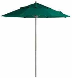 Windmaster 7-1/2' Fiberglass Outdoor Umbrella - Forest Green
