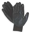 Condor 2UUD4 Glove, Palm Coated, Black, Nylon, 2XL, Pr