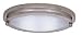 Gustafson 55AM-558XYZ1 10 Low Profile Oval Light, Satin Nickel