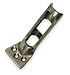 Battalion 1XNJ9 Flag Pole Bracket, Chrome, L 6 1/4 In