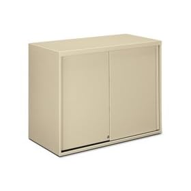  New-HON 9318Q - Overfile Storage Cabinet For Lateral File, 36w x 18d x 27-7/8h, Light Gray - HON9318Q
