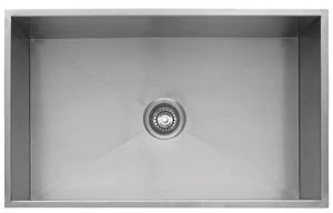 PPX1103012/16 32 Undermount Single Bowl Stainless Steel Sink with 11 1/2 Bowl Depth and 0mm