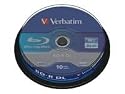 Verbatim 43691 BD-R 2x 50GB Blu-ray 10 pack Spindle